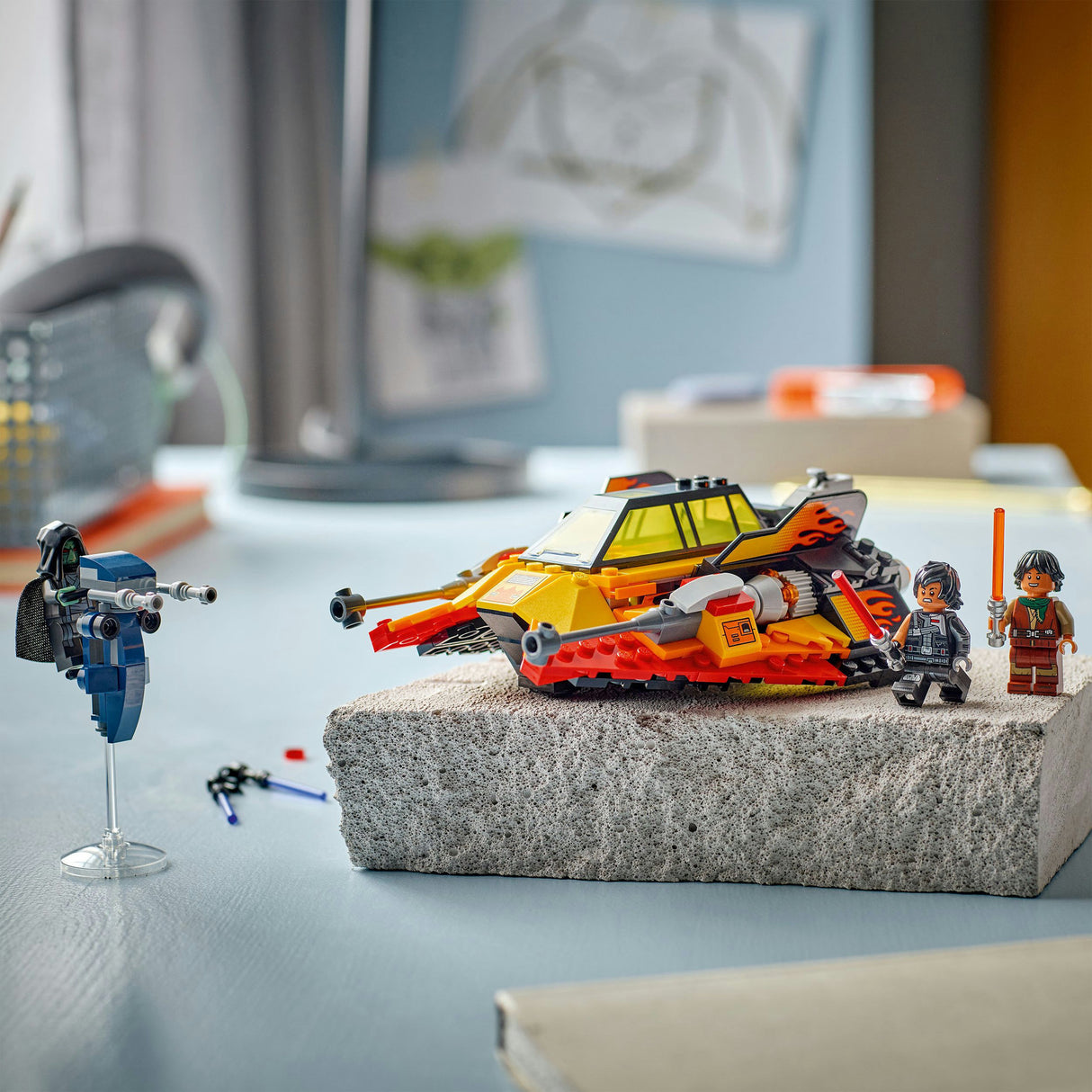 Lego star wars 75414 le snowspeeder du brûleur de force