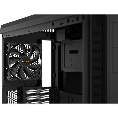Soyez silencieux! boîtier tour midi pure base 600 window (noir | 2x USB-A | verre trempé)
