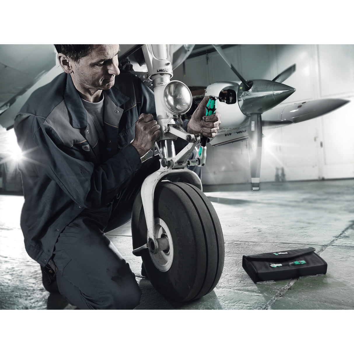 Cliquet rapide Wera 8000 b édition noire zyklop avec entraînement 3 8 (noir vert)