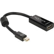 Delock adaptateur mini displayport 1.1 > hdmi (noir, 12,7 centimètres)