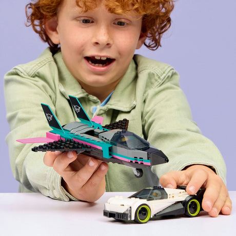 Lego City Great Vehicles 60489 Avion à réaction contre voiture de sport