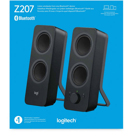 Haut-parleur PC Logitech z207 (noir)