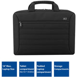 Sacoche pour ordinateur portable acte ac8525 noir