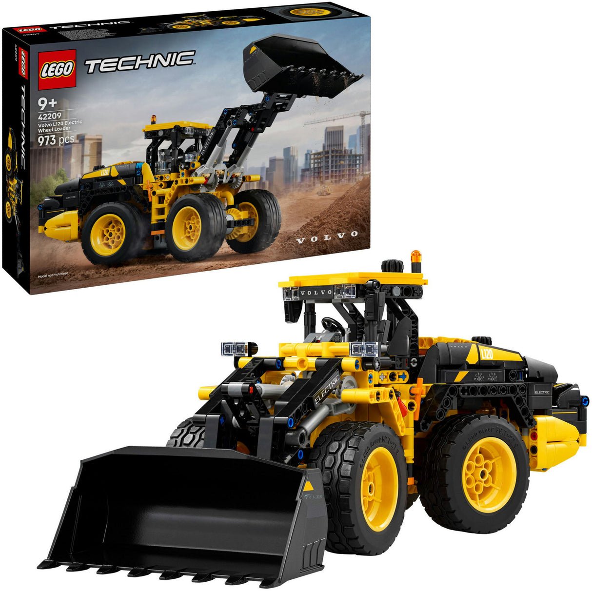 Lego technic 42209 chargeuse sur pneus électrique volvo l120