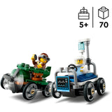 Pack voiture de course Lego city 60459 : avion contre lit d'hôpital
