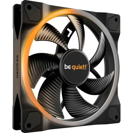 Soyez silencieux! ventilateur de boîtier Light Wings PWM RVB (noir, 140 x 140 x 25 mm)