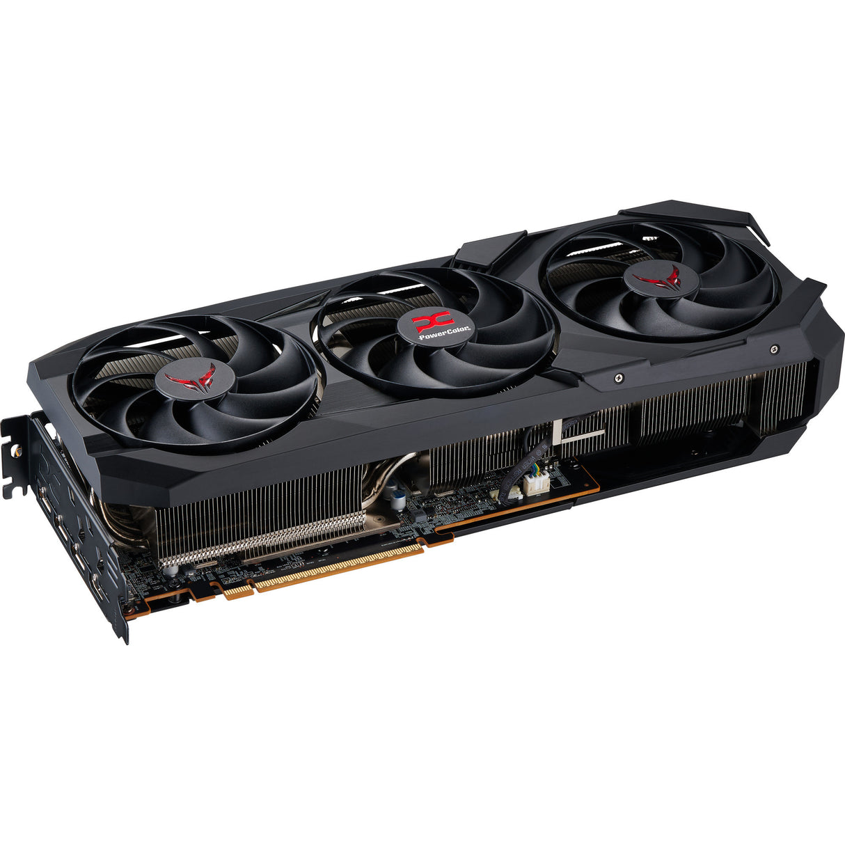 Carte graphique Powercolor Radeon RX 9070 XT Red Devil 16 Go OC Backplate Special Edition (noir, RDNA4, GDDR6, 3x Display Port, 1x HDMI)
