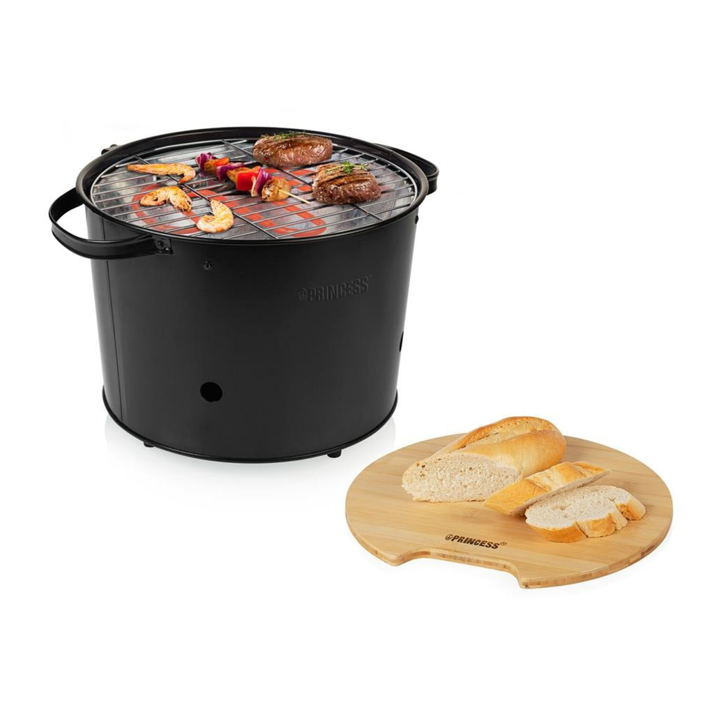 Princesse 112240 Hybrid Bucket Barbecue Electric Houts