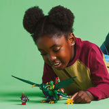 Lego 71829 Ninjago Lloyd's Dragon de la forêt verte | 2 pièces