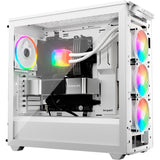 Soyez silencieux! Light Loop 360 ARGB Refroidissement par eau (blanc, connecteur de ventilateur PWM à 4 broches)