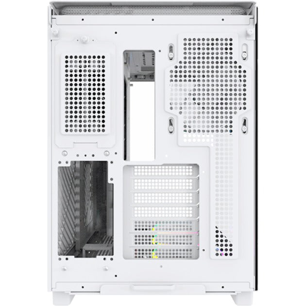 Boîtier tour midi Montech king 95 pro (blanc | 2x USB-A | 1x USB-C | RVB | verre trempé)