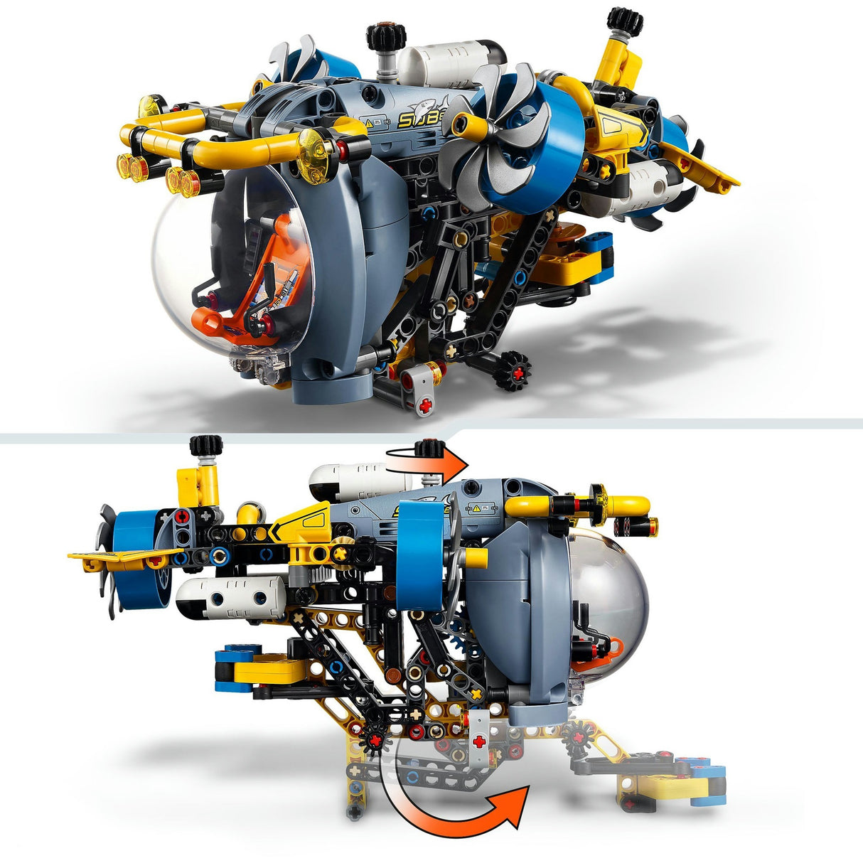 Sous-marin Lego Technic 42201 pour la recherche en haute mer