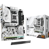Carte mère Asrock B850 Steel Legend WiFi Socket AM5 (RAID, 2,5 Go-LAN, WiFi 7, BT, Son, ATX)