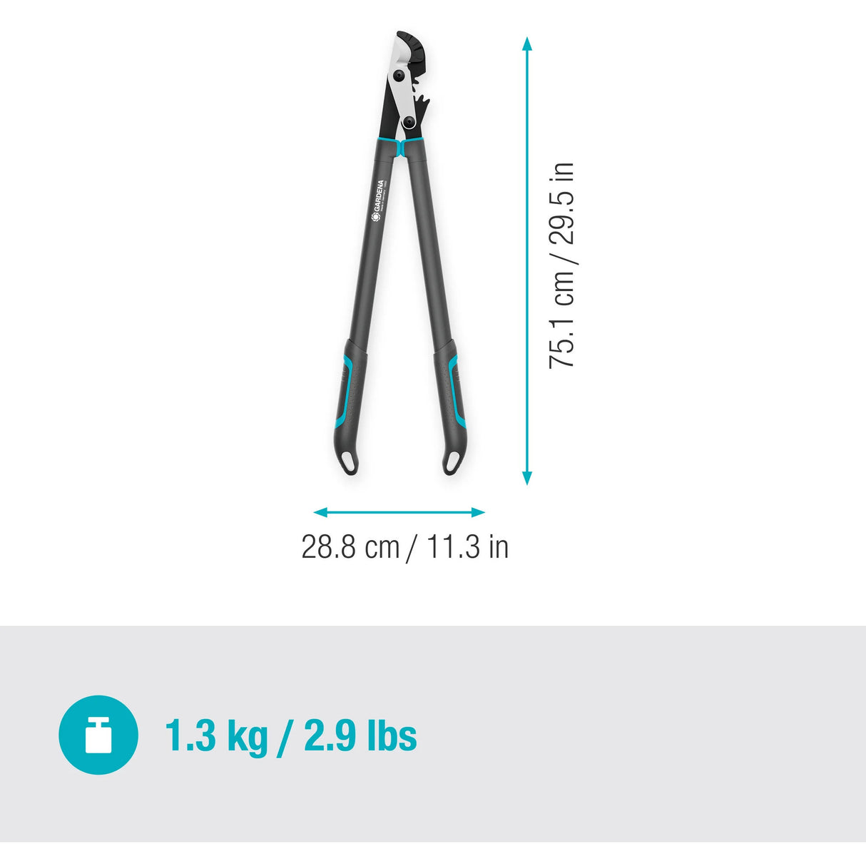 Gardena sécateur enclume Energycut Pro L - 12052-20
