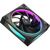 Ventilateur de boîtier Deepcool fl12 rgb (noir, 120 x 120 x 25 mm, pwm)