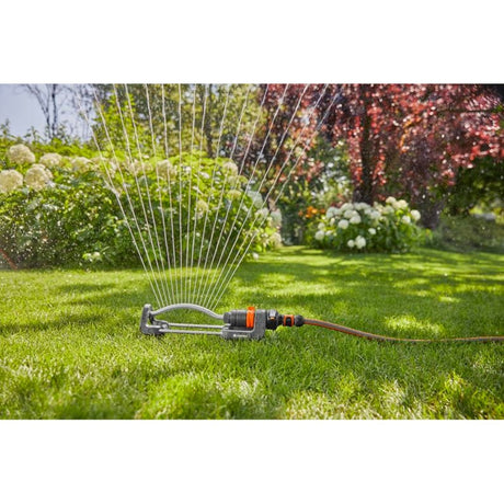 Arroseur oscillant Gardena aquacount (gris orange, 18354-20)