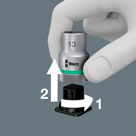 Wera 8100 SB 11 Set Set Metal Ratest Metal Zyklop, 3 8