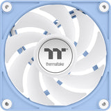 Thermaltake ct120 ex reverse argb sync pc cooling fan hydrangea blue (3-fan pack) case fans (lichtblauw, 3 stuks, 120 x 120 x 25 mm, pwm)