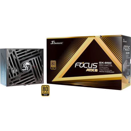 Seasonic Focus GX-850-V4 Alimentation modulaire ATX3.1 850 watts (noir, 1x 12VHPWR, 3x PCIe)