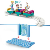 Lego Disney Princess 43281 Le château de glace et la balade sur neige d'Elsa