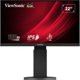 Moniteur Viewsonic vg2208a 22 (noir, 1x HDMI, 1x port d'affichage, USB-C, USB-A, son, 100 Hz)