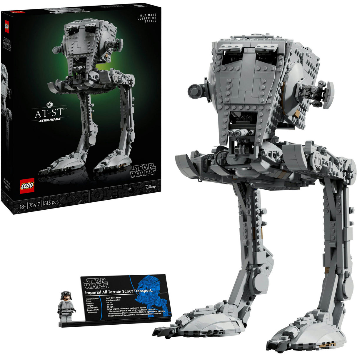 Lego star wars 75417 at-st walker