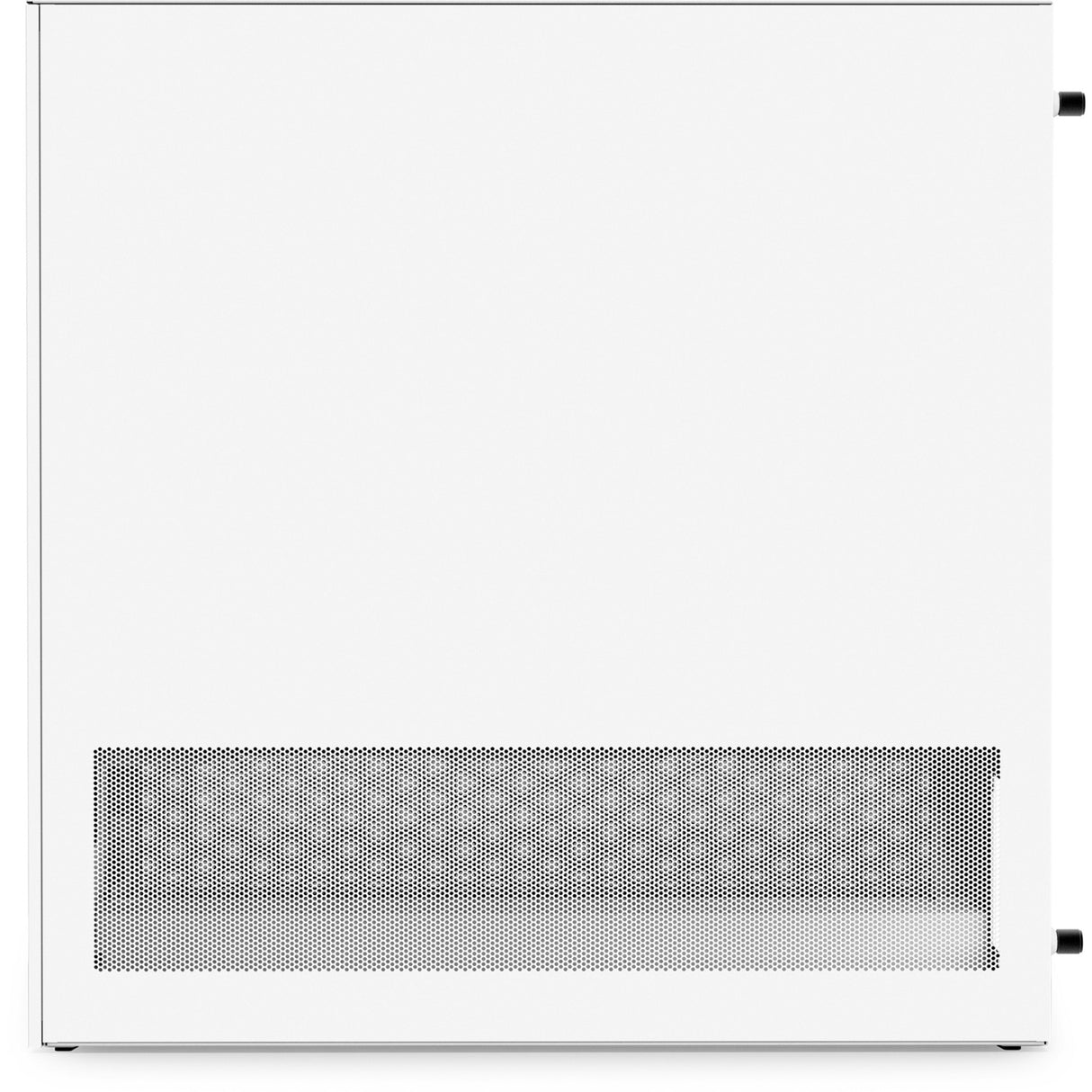 Boîtier tour midi Nzxt h3 flow (blanc (mat) | 1x USB-A | 1x USB-C | verre trempé)