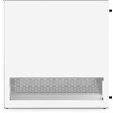 Boîtier tour midi Nzxt h3 flow (blanc (mat) | 1x USB-A | 1x USB-C | verre trempé)