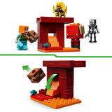 Lego minecraft 21266 la bataille de lave dans le Nether