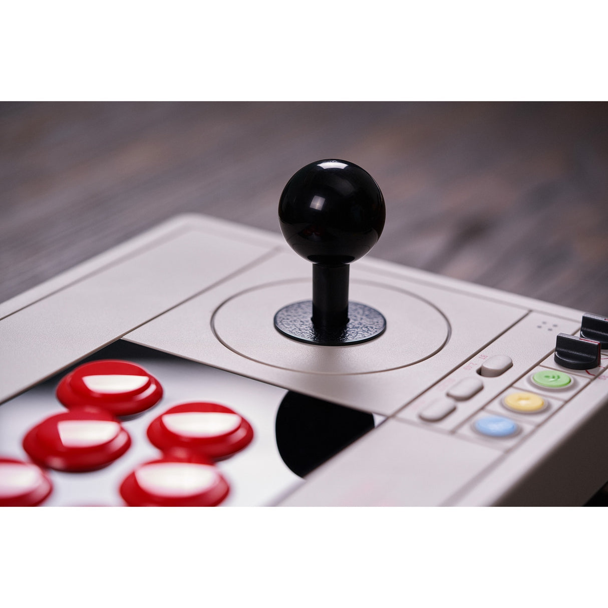 Manette de jeu arcade stick 8bitdo (gris)