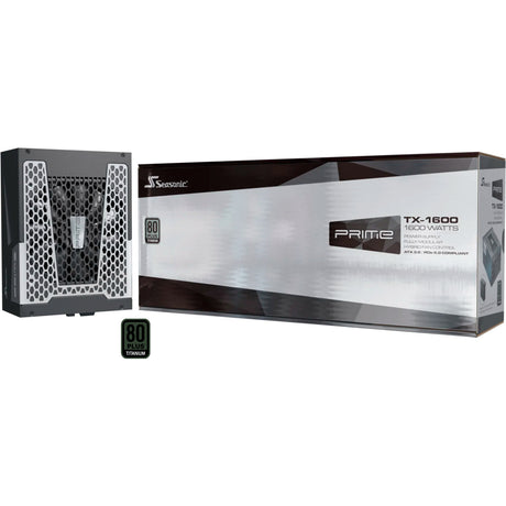 Alimentation modulaire Seasonic Prime TX-1600 de 1600 watts (noir, 2x 12v-2x6, 6x pcie)