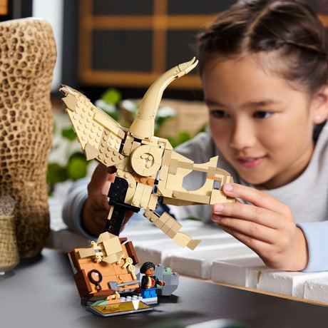 Lego Jurassic World 76969 Fossiles de dinosaures : crâne de tricératops