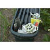 Banc de jardin nature 2 en 15 65,5x25x34 cm vert