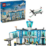 Lego city - aéroport avec jouets de construction d'avion (60502)