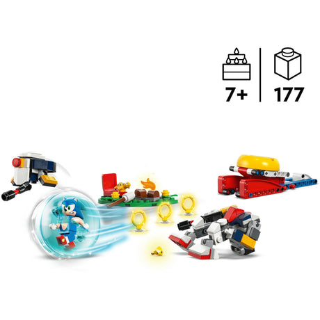 Lego Sonic the Hedgehog 77001 Sonics se battant au feu de camp