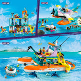 Lego Friends - jouet de construction de bateau de sauvetage en mer (41734)