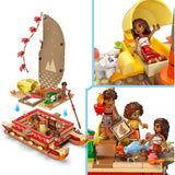 Lego Disney Princess 43270 Le canoë d'aventure de Vaiana