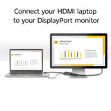 Act connectivité adaptateur HDMI vers DisplayPort, 4k @ 60 Hz (noir)