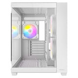 Boîtier tour midi Antec cx800 argb (blanc | 2x usb-a | verre trempé)