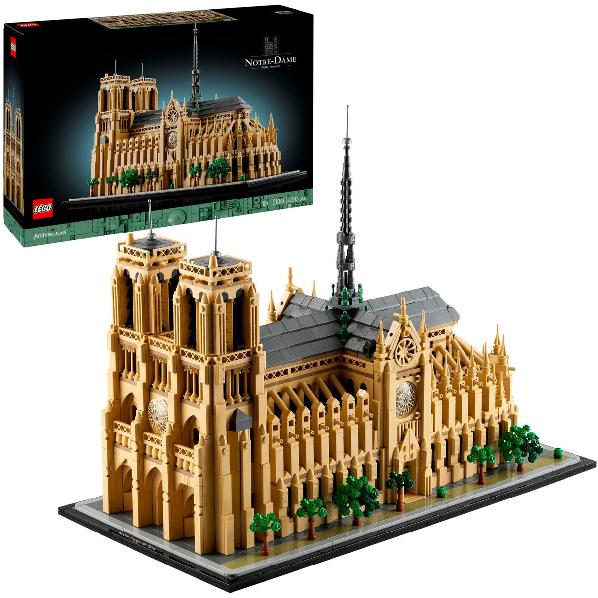 Architecture LEGO 21061 Notre-Dame Van Paris