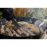 Weber full-size plancha - voor houtskoolbarbecues 57 cm grillplaat (zwart)