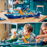 Ship de recherche polaire de la ville de Lego 60368