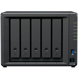 Synology diskstation ds1525+ nas (noir, 2x LAN, USB)
