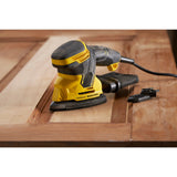 Stanley fatmax 120w ponceuse de détail ponceuse delta (jaune noir)