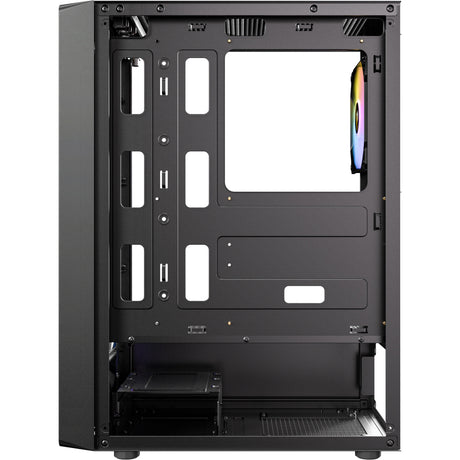Boîtier tour midi Antec ax26 rgb Elite (noir | 3x USB-A | verre trempé)