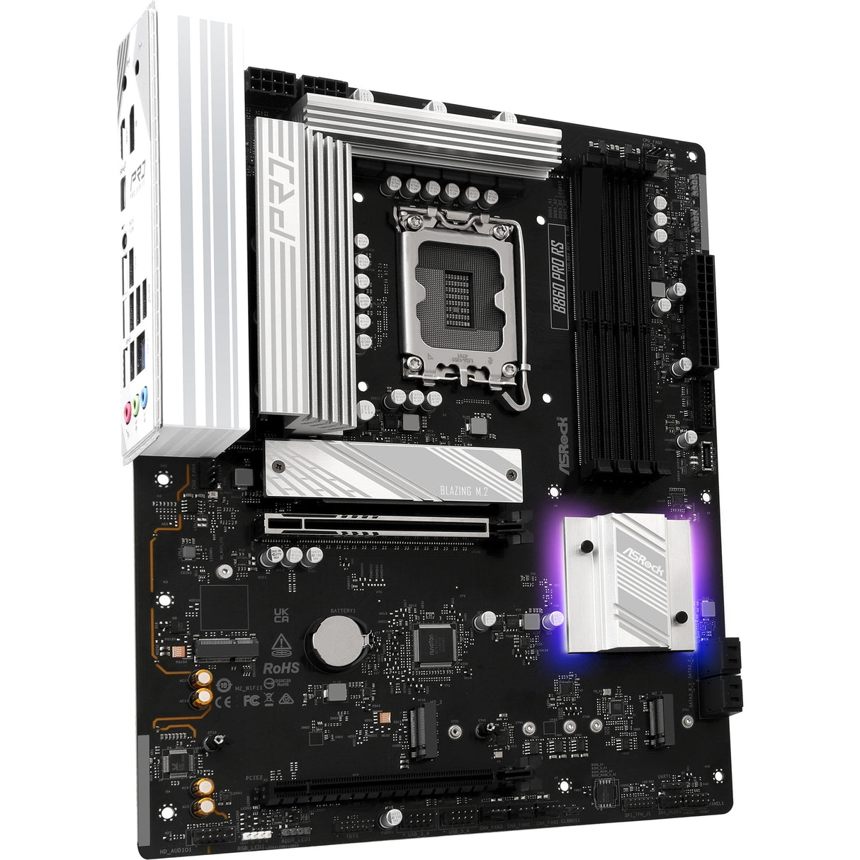 Carte mère Asrock B860 Pro RS Socket 1851 (RAID, 2,5 Go-LAN, Son, ATX)