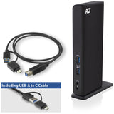 Station d'accueil Abi act ac7049 noir
