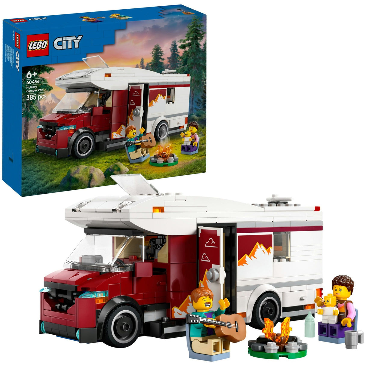 Lego city 60454 camping-car d'aventure