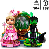Lego 75682 figurines méchantes Elphaba et Glinda