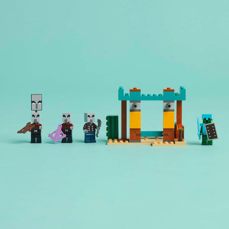 Lego minecraft 21267 les villageois dans le désert